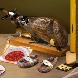 Jamon iberico de bellota 100%  в наборе с мясным ассорти